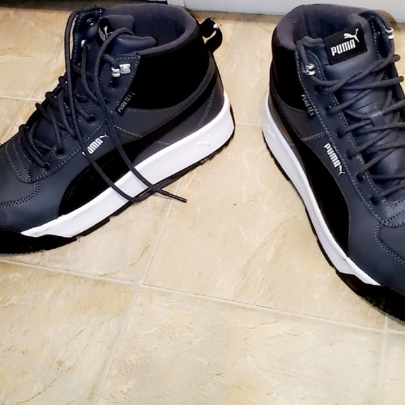 Puma size 12 Grey shoes - Picture 3 of 4